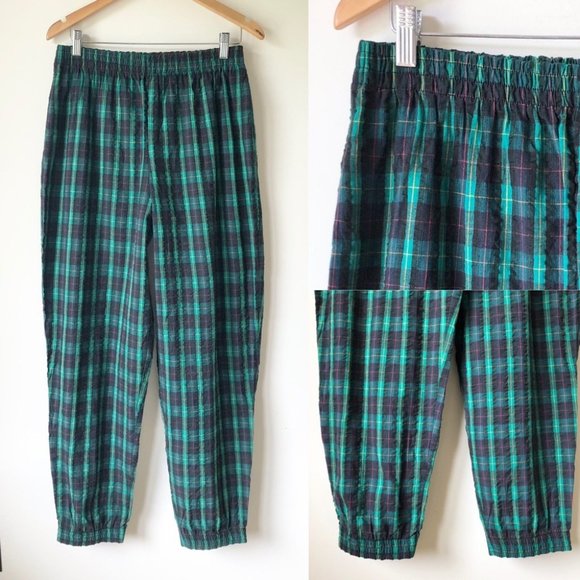 Vintage Orvis Plaid Zip Jacket Matching Pants Suit - Picture 8 of 14